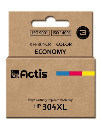 Tusz ACTIS KH-304CR (zamiennik HP 304XL N9K07AE; Premium; 18 ml; kolor) - 1130451