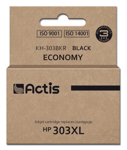 Tusz Actis KH-303BKR (zamiennik HP 303XL T6N04AE; Premium; 20ml; 600 stron; czarny) - 1130448
