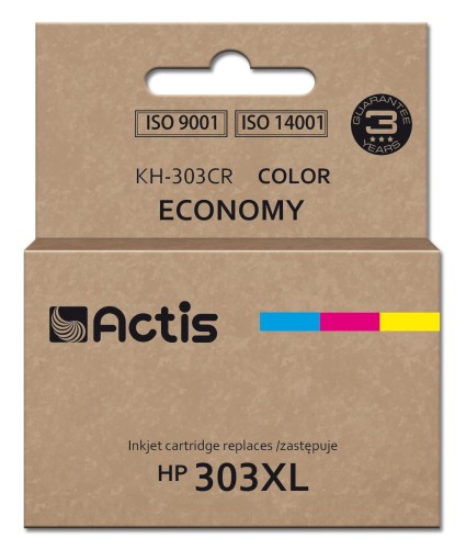 Tusz Actis KH-303CR (zamiennik HP 303XL T6N03AE; Premium; 18ml; 415 stron;  kolorowy) - 1130419