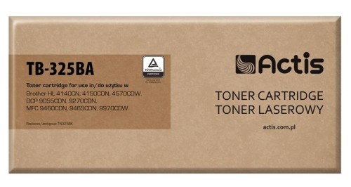 Toner ACTIS TB-325BA (zamiennik Brother TN-325BK; Standard; 6000 stron; czarny) - 847043