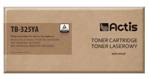 Toner ACTIS TB-325YA (zamiennik Brother TN-325Y; Standard; 3500 stron; żółty) - 847042