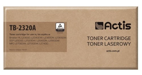 Toner ACTIS TB-2320A (zamiennik Brother TN-2320; Standard; 2600 stron; czarny) - 846997