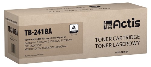Toner ACTIS TB-241BA (zamiennik Brother TN-241BK; Standard; 2500 stron; czarny) - 846998