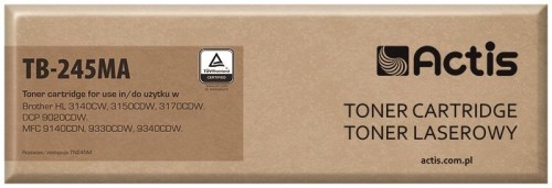 Toner ACTIS TB-245MA (zamiennik Brother TN-245M; Standard; 2200 stron; czerwony) - 847000