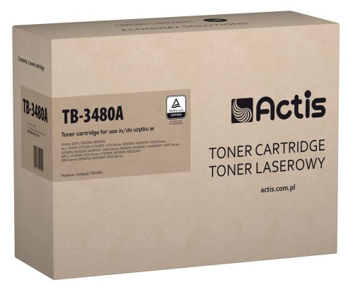 Toner ACTIS TB-3480A (zamiennik Brother TN-3480; Standard; 8000 stron; czarny) - 1129831
