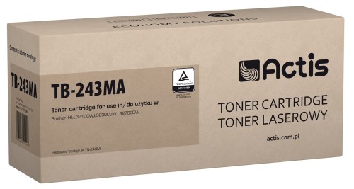 Toner ACTIS TB-243MA (zamiennik Brother TN-243M; Standard; 1000 stron; czerwony) - 847019