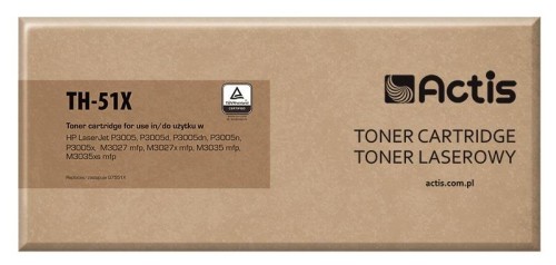 Toner ACTIS TH-51X (zamiennik HP 51X Q7551X; Standard; 13000 stron; czarny) - 847169