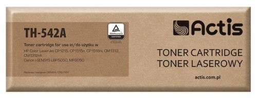 Toner ACTIS TH-542A (zamiennik HP 125A CB542A, Canon CRG-716Y; Standard; 1500 stron; żółty) - 847163