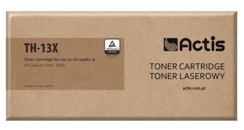 Toner ACTIS TH-13X (zamiennik HP 13X Q2613X; Standard; 4000 stron; czarny) - 847171