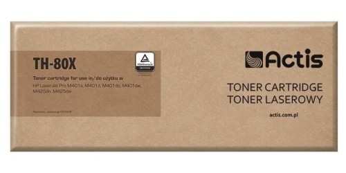 Toner ACTIS TH-80X (zamiennik HP 80X CF280X; Standard; 6900 stron; czarny) - 1166288