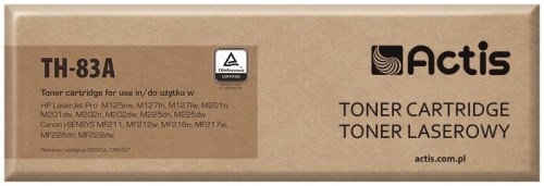 Toner ACTIS TH-83A (zamiennik HP 83A CF283A, Canon CRG-737; Standard; 1500 stron; czarny) - 1166289