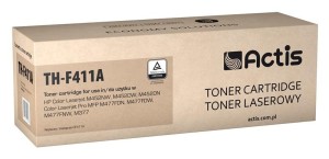 Actis TH-F411A Toner (zamiennik HP 410A CF411A; Canon CRG 046 C 1249C002; Standard; 2300 stron; niebieski)