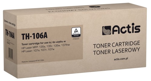 Toner Actis TH-106A (zamiennik HP W1106A; Standard; 1000 ston; czarny) - 847092