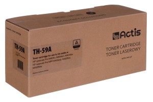 Actis TH-59A Toner (zamiennik HP CF259A; Supreme; 3000 stron; czarny) z chipem monitorującym poziom tonera. Zalecamy wyłączenie aktualizacji oprogramowania drukarki.
