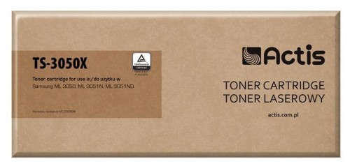 Toner ACTIS TS-3050X (zamiennik Samsung ML-D3050B; Standard; 8000 stron; czarny) - 847512