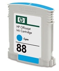 TUSZ HP 88 CYAN  C9386AE