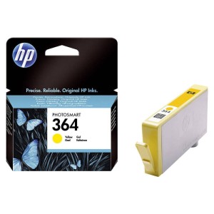 Tusz HP żółty HP 364, HP364=CB320EE, 300 str.,3 ml