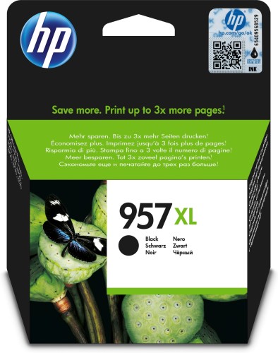 Tusz HP czarny HP 957XL, HP957XL=L0R40AE, 3000 str.,63,5 ml. - 1130381
