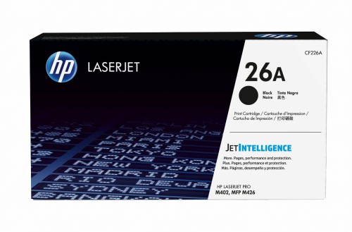 Toner HP czarny HP 26A, HP26A=CF226A, 3100 str. - 1129932