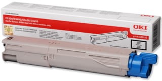 TONER OKI BLACK DO C3300/C3400/C3450/C3600† - 366126