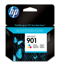 Tusz HP kolor HP 901, HP901=CC656AE, 360 str.,9 ml