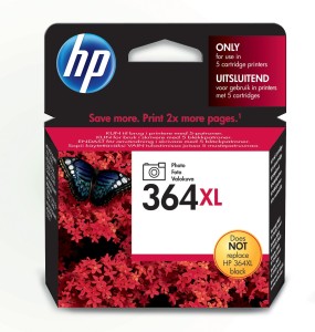Tusz HP foto czarny HP 364XL, HP364XL=CB322EE, 290 str.,6 ml