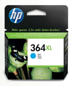 Tusz HP niebieski HP 364XL, HP364XL=CB323EE, 750 str.,6 ml