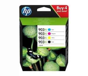 Zestaw tuszów HP 903XL CMYK (3HZ51AE)