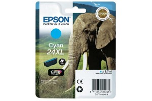 TUSZ EPSON T2432 CYAN XL  XP-750/850