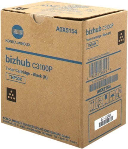 Konica Minolta Toner TNP-50K TNP-50 A0X5154 Czarny - 1320713