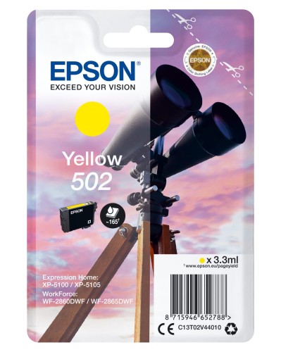 Epson Tusz Żółty C13T02V44010 - 1130289