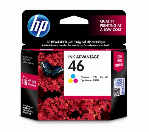 Tusz HP kolor HP 46, HP46=CZ638AE, 14 ml. - 1130468
