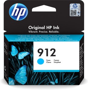 Tusz HP niebieski HP 912, HP912=3YL77AE, 315 str.