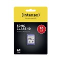 Intenso SDHC - Karta pamięci 16 GB Class 10 12/25 MB/s - 1184940