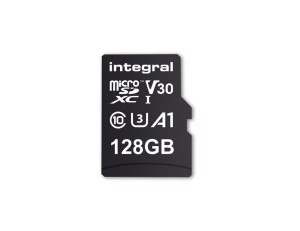 INTEGRAL INMSDX128G-100/90V30 Integral 128GB MICRO SDXC 90V30, R:100MB/s W:90MB/s U3 V30 + ADAPTER