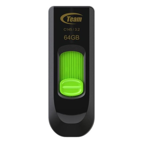 Pendrive Team Group C145 64GB USB 3.0 Black - 979737
