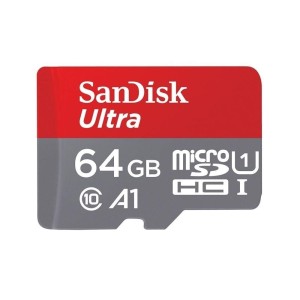 SanDisk karta pamięci 64GB microSDXC Ultra Android kl. 10 UHS-I 100 MB/s + adapter