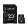 Kingston karta pamięci microSDHC Canvas Select Plus (16GB | class 10 | UHS-I | 100 MB/s) + adapter - 1235922