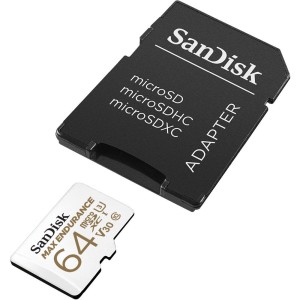 SD MicroSD Card  64GB SanDisk Max Endurance inkl. Adapter
