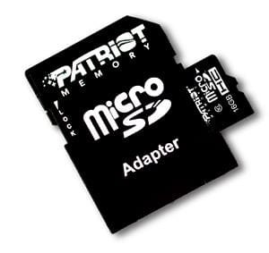 Karta pamięci Patriot Memory LX PSF16GMCSDHC10 (16GB; Class 10) - 450494