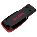 Pendrive SanDisk CRUZER BLADE SDCZ50-032G-B35 (32GB; USB 2.0; kolor czarny) - 779813