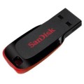 Pendrive SanDisk Cruzer Blade SDCZ50-064G-B35 (64GB; USB 2.0; kolor czarny) - 779919