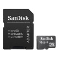 Karta pamięci z adapterem SanDisk SDSDQM-016G-B35A (16GB; Class 4) - 690426