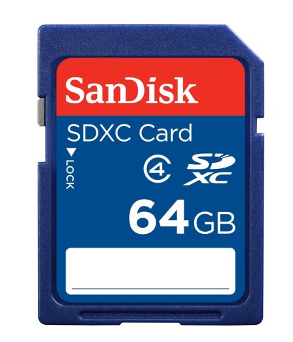 Karta pamięci SDXC SanDisk 64GB Class4 - 1245250