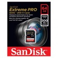 Karta pamięci SanDisk Extreme Pro SDSDXPK-064G-GN4IN (64GB; Class 10, Class U3) - 780932