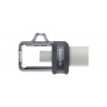 Pendrive SanDisk SDDD3-256G-G46 (256GB; microUSB, USB 3.0; kolor szary) - 1291058