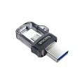 Pendrive SanDisk SDDD3-256G-G46 (256GB; microUSB, USB 3.0; kolor szary) - 1291059