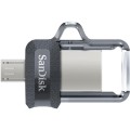 Pendrive SanDisk SDDD3-256G-G46 (256GB; microUSB, USB 3.0; kolor szary) - 780177