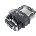 Pendrive SanDisk SDDD3-256G-G46 (256GB; microUSB, USB 3.0; kolor szary) - 780176