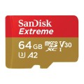 Karta pamięci MicroSDXC SanDisk EXTREME 64GB 160/60 MB/s A2 C10 V30 UHS-I U3 ActionCam - 1257171